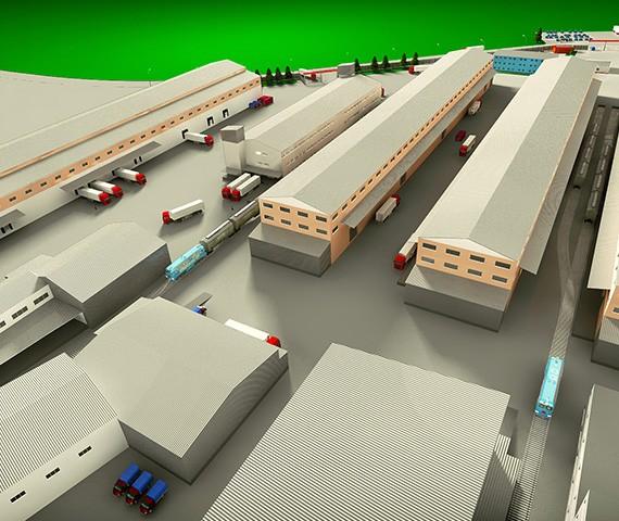 Трех- и четырехэтажные складские помещения класса «B»